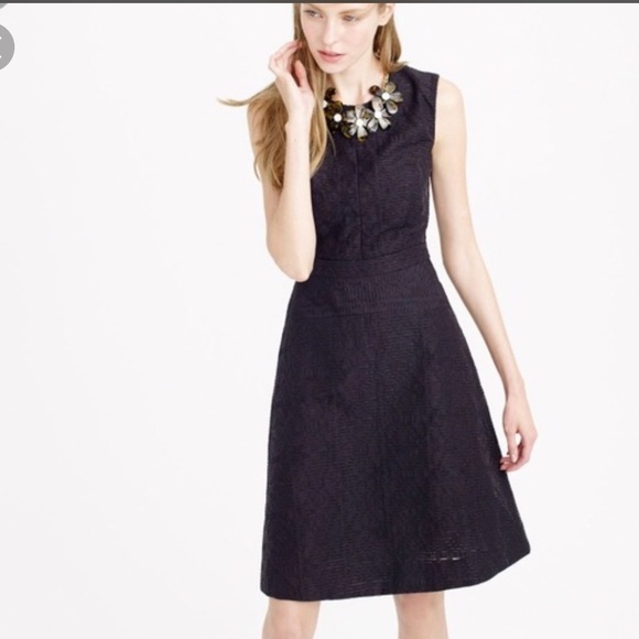 J. Crew Dresses & Skirts - J Crew textured eyelet Jacquard dress